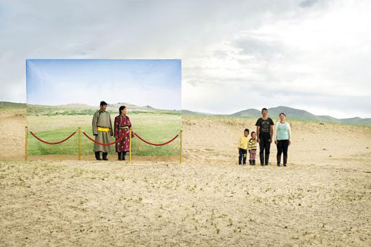 세계에서 가장 빠른 속도로 사막화가 진행 중인 몽골 '에르덴' 지역에서 이대성 작가가 촬영한 작품 . /ⓒDaesung lee/Courtesy of Sipapress