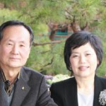 김항덕 회장(왼쪽)과 이혜원 이사장