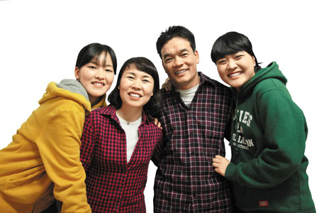 공감을 통해 행복한 소통을 이룬 김순옥씨 가정.