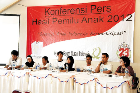 지난 7월 23일 인도네시아 어린이날을 맞아 굿네이버스 인도네시아가 아동권리신장을 위한 기자회견을 개최했다.