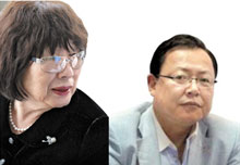 박동은 부회장 / 류종수 前사무총장 (오른쪽)