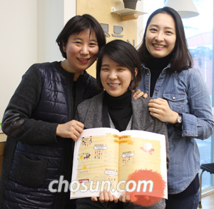 왼쪽부터 진저티 프로젝트의 서현선 팀장, 홍주은 팀장, 김빛나 연구원. ⓒ주선영 기자