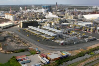 아프리카 마다가스카르의 암바토니 니켈 광산 개발 종합시설. /조선DB