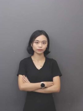 안혜진 헬로말 대표는 “시각장애인도 만족스러운 쇼핑을 할 수 있도록 옷의 색깔을 점자로 표기한 스티커·태그를 제작했다”고 말했다. /헬로말 제공