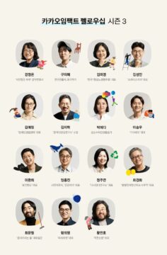 '카카오임팩트 펠로우십' 시즌3에서 선정된 사회혁신가 15명 명단. /카카오임팩트 제공