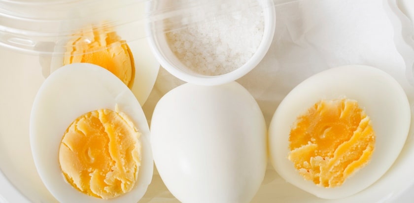 푸드테크 스타트업 메타텍스쳐는 국내 최초로 식물성 삶은 계란 '스위트에그'를 개발했다. 스위트에그의 맛과 질감은 기존 축산형 계란과 90%가량 유사하다. /소풍벤처스