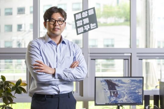 지난 24일 만난 정택수 넷스파 대표는 “폐어망에 사용된 나일론은 너무 얇아서 흐느적거리기 때문에 따로 분리하기가 쉽지 않다”면서 “넷스파는 이런 나일론을 자동으로 분리하는 기술을 상업화 단계까지 개발했다”고 말했다. /한준호 C영상미디어 객원기자
