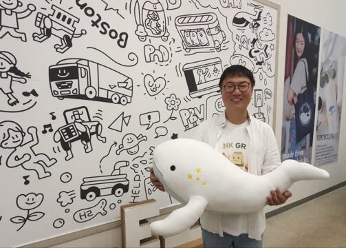변의현 우시산 대표는 “바다와 해양생물을 구하는 일은 결국 미래 세대를 구하는 일”이라고 말했다. /울산=김어진 청년기자