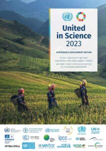 ‘2023 기후과학 합동 보고서(United In Science)’ 표지. /WMO