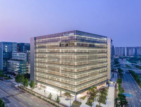 한국타이어 본사 테크노플렉스 외관. /한국타이어