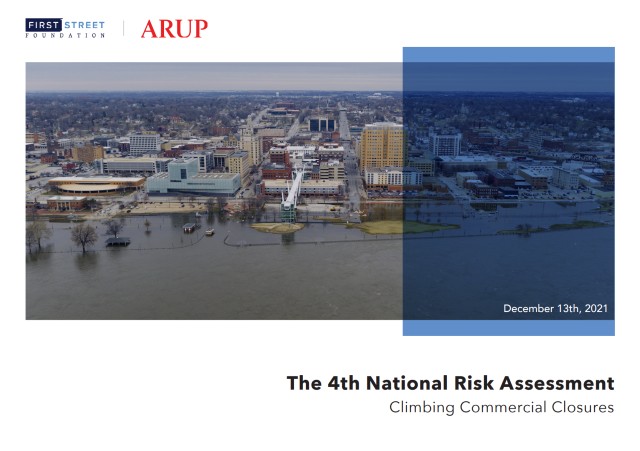 퍼스트스트릿재단과 영국 건축 기업 아룹이 공동 연구한 ‘제4차 국가 위험 평가(The 4th National Risk Assessment)’ 보고서.