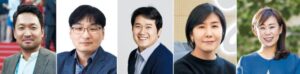 2022년 더나은미래 칼럼니스트 10人을 소개합니다 -(왼쪽 사진부터) 김경신, 남재작, 안지훈, 장서정, 황신애.