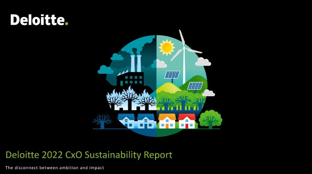 2022 딜로이트 CxO 지속가능성 보고서. /딜로이트 제공