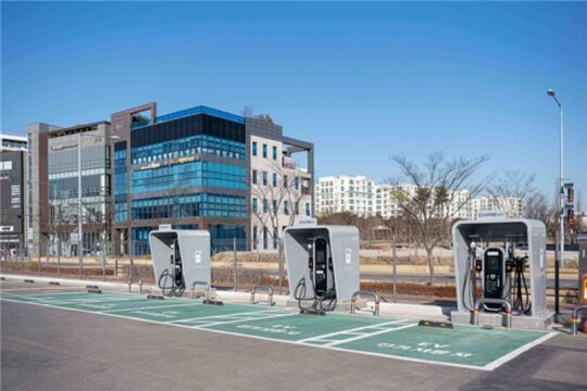 서울 강남구 공영주차장에 있는 전기차 충전소. /서울시 제공